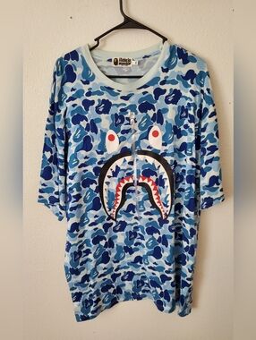 Bape Abc Camo Shark Tee 2xl